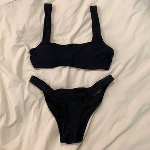 Aerie black bikini